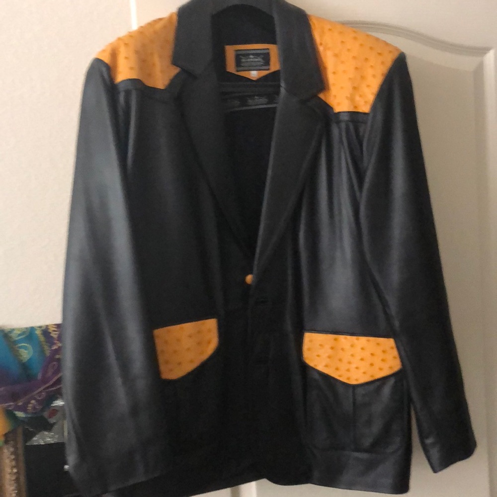Real Leather /Ostrich Jacket